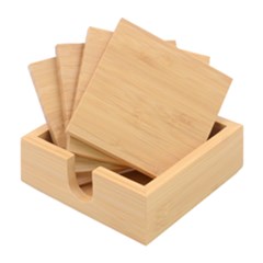 Birthday  Bamboo Coaster Set by didisemporium