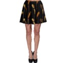 Abstract Art Pattern Warm Colors Skater Skirt View1