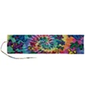 Tie Dye Grateful Dead Bears Roll Up Canvas Pencil Holder (L) View1