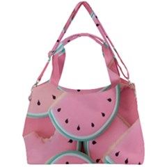 Aesthetic Cute Kawaii Watermelon Double Compartment Shoulder Bag by Perong