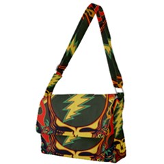 Grateful Dead Scarlet Fire Full Print Messenger Bag (l) by Perong