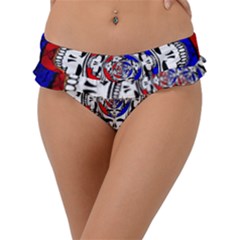 The Grateful Dead Frill Bikini Bottoms by Grandong