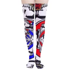 The Grateful Dead Thigh High Stockings