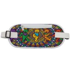 Dead Dancing Bears Grateful Dead Pattern Rounded Waist Pouch by Grandong