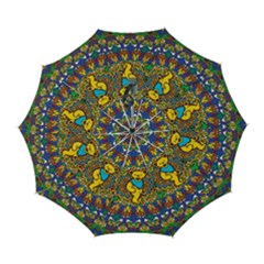 Dead Dancing Bears Grateful Dead Pattern Automatic Folding Umbrella With Case (large)