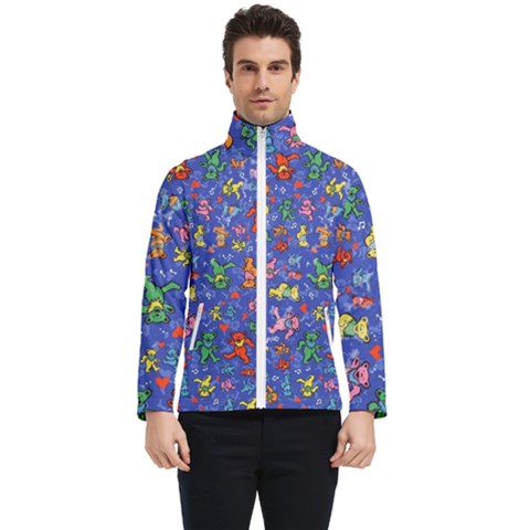 Grateful Dead Bears Men s Bomber Jacket by Perong