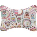 Cute Owl Bird Animal Pattern Seat Head Rest Cushion View1