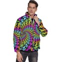 3d Grateful Dead 90 s Neon Dancing Bears Men s Puffer Bubble Jacket Coat View3