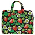 Strawberries Pattern MacBook Pro 15  Double Pocket Laptop Bag  View1