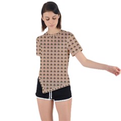 Olimedbege Asymmetrical Short Sleeve Sports T-shirt by snowwhitegirl
