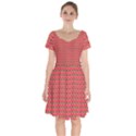 Olimedsalmn Short Sleeve Bardot Dress View1