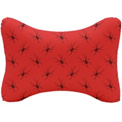 Spiders Pattern Seamless Arachnids Seat Head Rest Cushion by Maspions