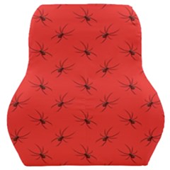 Spiders Pattern Seamless Arachnids Car Seat Back Cushion  by Maspions