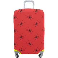 Spiders Pattern Seamless Arachnids Luggage Cover (large) by Maspions