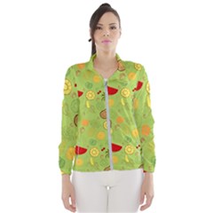 Art Fruits Pattern Women s Windbreaker by Maspions