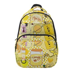 Marillo Pastel Zkt, Aesthetic, Stickers, Yellow Carry-on Travel Backpack