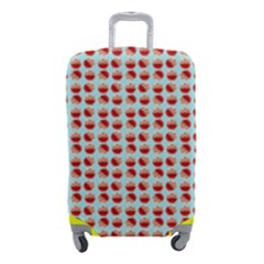 Kawaii Jam Pattern Aqua Luggage Cover (small) by snowwhitegirl