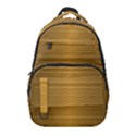 Gold, Desenho, Golden, Metal, Shiny, Carry-on Travel Backpack View1