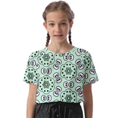 Texture Dots Pattern Kids  Basic T-shirt