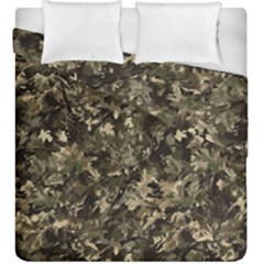 Camouflage Army Survival Uniform Duvet Cover Double Side (king Size)