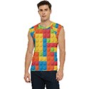 Lego Bricks, Colorful Dots Background Men s Raglan Cap Sleeve T-Shirt View1