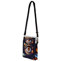 Eye Of The Universe (ai) Multi Function Travel Bag by dflcprintsclothing