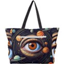 Eye of the Universe (AI) Simple Shoulder Bag View3