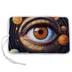 Eye Of The Universe (ai) Pen Storage Case (m) by dflcprintsclothing