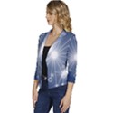 Network Technology Connection Women s Casual 3/4 Sleeve Spring Jacket View2