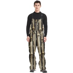 Bamboo Grass Men s Front Zip Ski And Snowboard Bib Pants by anzea