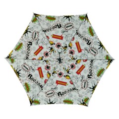 Pattern Seamless Texture Cartoon Automatic Folding Umbrella With Case (small)