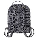 Marble Cracked Pattern Surface Flap Pocket Backpack (Large) View3