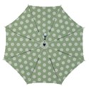 Polk Dots Seamless Pattern Automatic Folding Umbrella with Case (Medium) View1