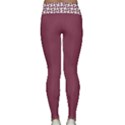 Bk Love In Pieces Print Pattern Design Classic Yoga Leggings View2