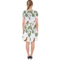 Nasturtium Flowers Plant Leaves Adorable in Chiffon Dress View2