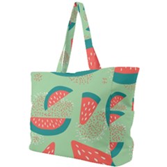 Watermelon Dots Summer Pattern Simple Shoulder Bag by Bedest