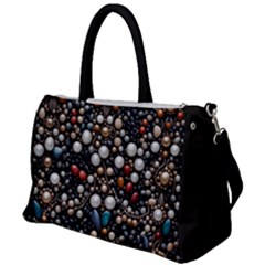 Pearls And Stones Duffel Travel Bag by dedoma