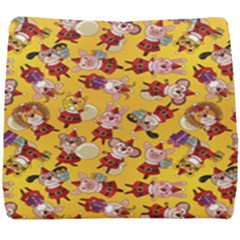 Cartoon Xmas Characters Pattern Seat Cushion by kyorashop23