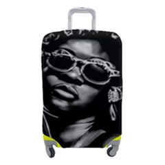 Afro Beauty Woman Portrait (ai+human) Luggage Cover (small) by dflcprintsclothing