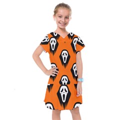 Halloween Party  Kids  Drop Waist Dress by Safari