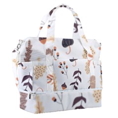 Autumn Seamless Leaves Pattern  Sports Shoulder Bag With Shoes Compartment by Safari