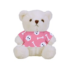 Halloween Pattern With Sculles And Bones 20240926 160927 0000 Full Print Cuddly Teddy Bear by Safari