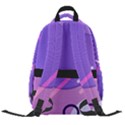 Colorful Labstract Wallpaper Theme Carry-on Travel Backpack View2