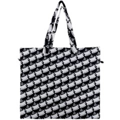 Stylish Coffee Cup Pattern Canvas Travel Bag by ExtraAwesomeSauce