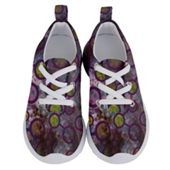 Abstract Molecular Space Art Running Shoes by ExtraGoodSauce