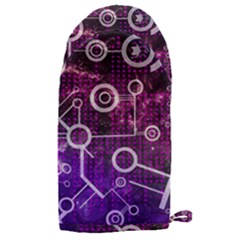 Cosmic Network Geometric Art Microwave Oven Glove by ExtraAwesomeSauce