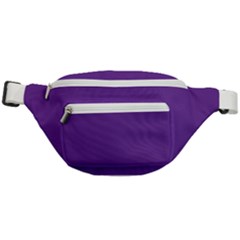 A Purple Background With A White Border Fanny Pack by catchydesignhill