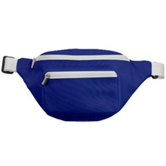 An Airplane Flying In The Sky With A Blue Background Fanny Pack by catchydesignhill