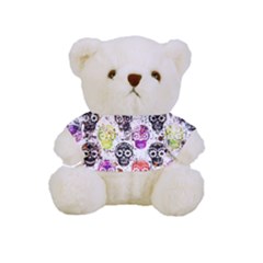 Sugar Skulls - Floral Full Print Tee For Cuddly Teddy Bear by kyorashop23