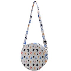 Cute Airplanes Planes Crossbody Circle Bag by ConteMonfrey